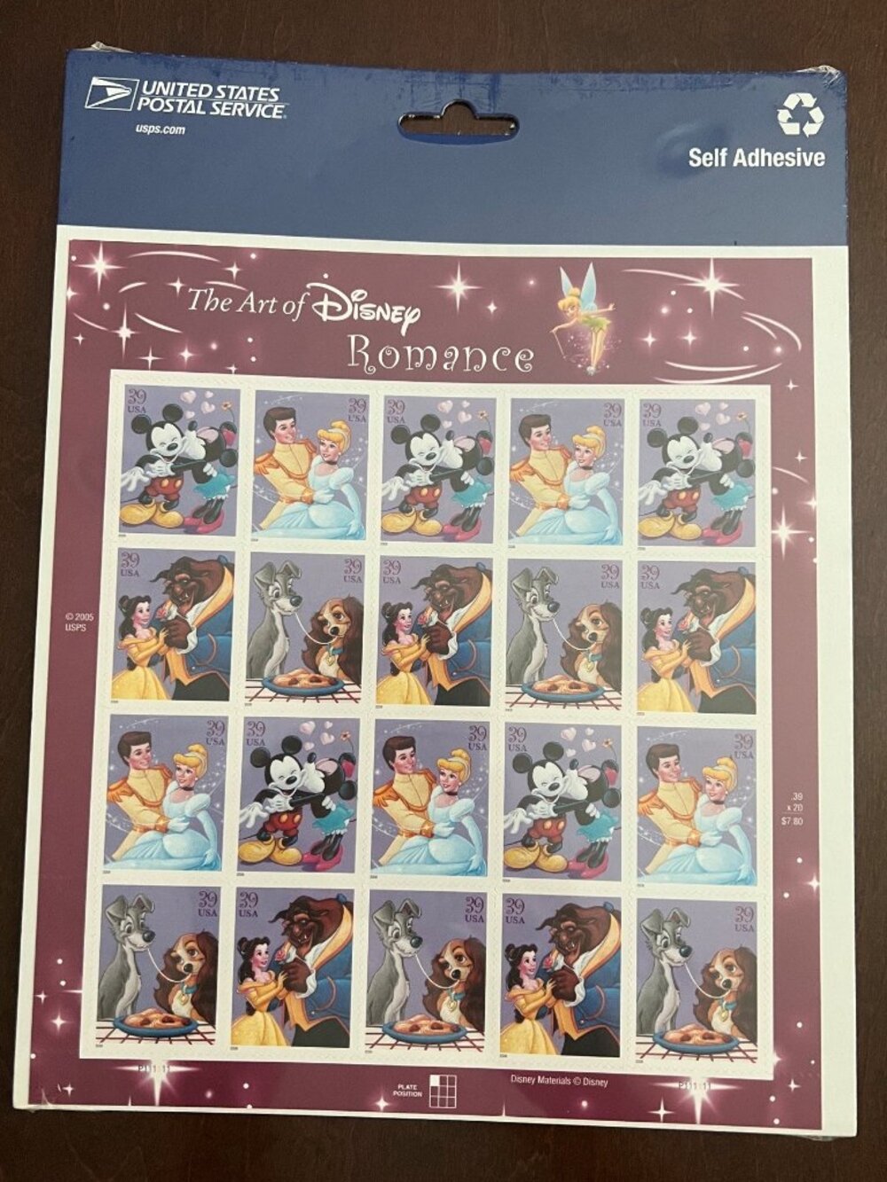 The Art of Disney Stamps - Romance